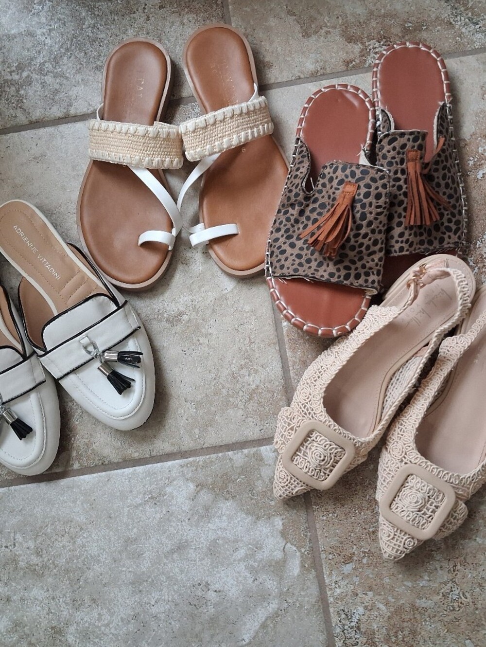 Bundle of 4 Pair Summer Shoes Sz 6